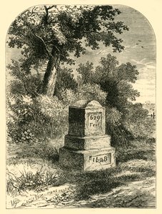 Whittingtons Stone v roce 1820, c1876. od Unbekannt