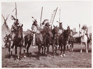 Divoký západ show, c 1905 od Unbekannt