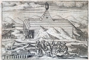 Arktická expedice Williama Barentse, 1596-1597 1598 od Unbekannt