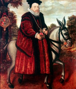 William Cecil, 1. baron Burghley 1520-1598, anglický státník od Unbekannt