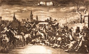 William Egon z Fürstenbergu zaútočil ve svém koči v Kolíně nad Rýnem v letech 1674, 1675. od Unbekannt