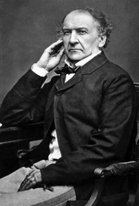 William Ewart Gladstone, britský liberální státník, 19. století od Unbekannt