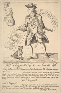 William Hog-garth Esq. Vytaženo ze života, 1763. od Unbekannt