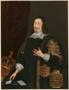 William Lenthall, anglický poslanec a právník ze 17. století, c1843 od Unbekannt