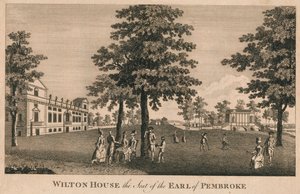 Wilton House sídlo hraběte z Pembroke, 1779. od Unbekannt