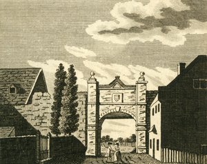 Wincheap Gate, v Canterbury, c1786. od Unbekannt