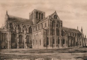 Winchesterská katedrála, Hampshire, počátek 20. století od Unbekannt