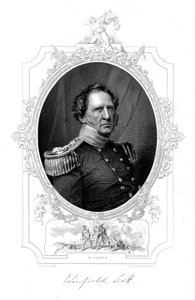 Winfield Scott, americký voják 19. století od Unbekannt