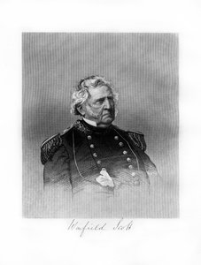 Winfield Scott, armádní generál Spojených států, diplomat a kandidát na prezidenta, 1872 od Unbekannt