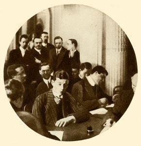 Bezdrátový operátor...RMS Titanic, 1912, 1935. od Unbekannt