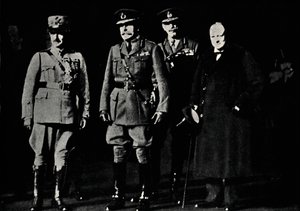 S generálem Diazem a polním maršálem Haigem, 1919, 1945. od Unbekannt