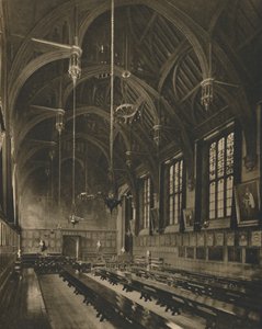 V nádherné síni Lincolns Inn, c1935. od Unbekannt