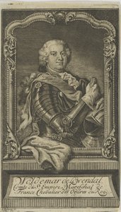 Woldemar Freiherr von Löwendal 1660-1740, před rokem 1748. od Unbekannt