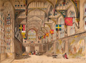 Wolseys Hall, Hampton Court, 1845 od Unbekannt