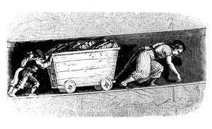 Ženy a děti uhelné puttery, střední a východní Lothian, Skotsko, c1848 od Unbekannt