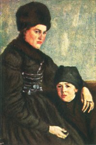 Žena z Dachau s dítětem, c1928. od Unbekannt