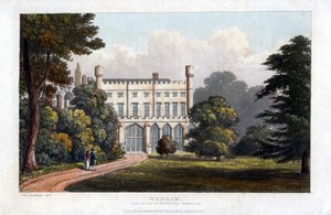 Wonham, Surrey, sídlo lorda Templetona, c1827 od Unbekannt