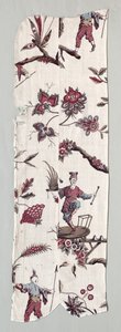 Woodblock tištěné textilní fragmenty, c. 1785. od Unbekannt