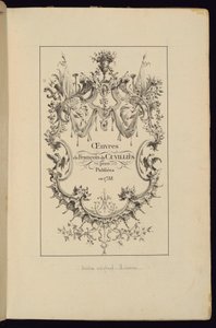 Díla Françoise de Cuvilliése staršího od Unbekannt