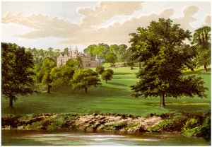 Wyaston Leys, Herefordshire, domov rodiny Bannerman, c1880 od Unbekannt