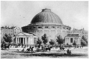 Wylds Globe, Leicester Square, Londýn, 1851-1862 1907 od Unbekannt