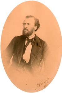 Jakov Polonsky, ruský básník, c1866 od Unbekannt