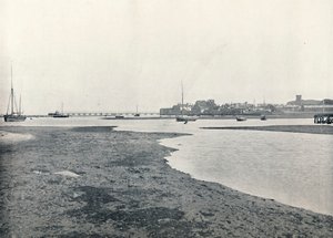 Yarmouth Isle of Wight - Celkový pohled, 1895 od Unbekannt
