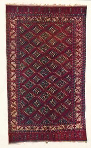 Koberec Yomut Turkoman, c1700 od Unbekannt