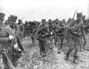 Mladí srbští rekruti, 1914 od Unbekannt