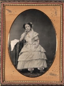 Mladá žena v Bloomers, c. 1855. od Unbekannt