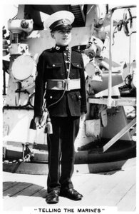 Mladý trubač Royal Marines, 1937 od Unbekannt