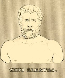 Zeno Eleates, c495-430 př.nl, 1830. od Unbekannt