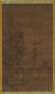 Zhong Kui Zkrocení pěti morů, 16.–17. století. od Unbekannt