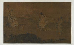 Zhongli Quan Seeking the Dao, dynastie Ming, 15. století. od Unbekannt