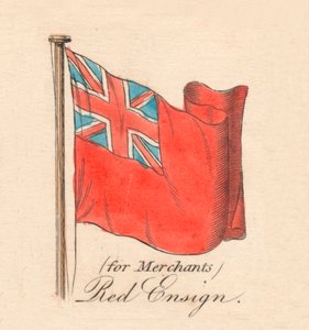 pro obchodníky Red Ensign, 1838 od Unbekannt