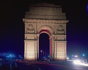 All India War Memorial Arch, New Delhi od Sir Edwin Lutyens (1869-1944) od Unbekannt Unbekannt