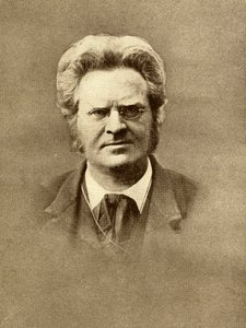 Bjornstjerne Martinius Bjornson (1832-1910) (černobílá fotografie)