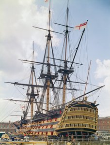 HMS Victory od Unbekannt Unbekannt