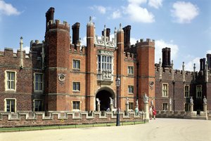 Palác Hampton Court na jaře 14 a 1520 (H5996) od Unbekannt Unbekannt