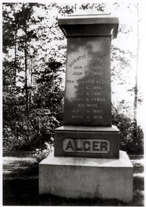 Hrob Horatio Algera v Natick, Massachusetts (undw foto) od Unbekannt Unbekannt