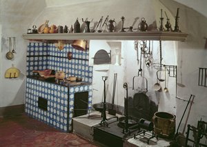 Interiér kuchyně hotelu de Cabris, 1774