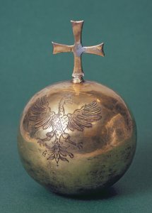 Orb královny Anny Jagellonské, objednaný královnou Annou jako součást jejího korunovačního klenotu, kolem roku 1572 od Unbekannt Unbekannt