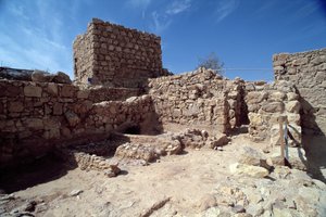 Zbytky pevnostního paláce, který nechal postavit Herodes Veliký (73-4 př. n. l.) asi 37-31 př. n. l. od Unbekannt Unbekannt
