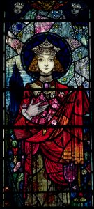 Svatá Alžběta Maďarská, Harry Clarke z Dublinu (1889-1931) od Unbekannt Unbekannt
