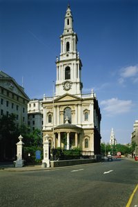 St. Mary-le-Strand, Londýn od Unbekannt Unbekannt