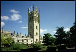 Velká věž, Magdalen College, Oxford, stavba 1492-1509 od Unbekannt Unbekannt