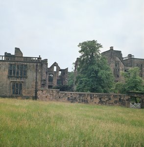Ruiny Old Hardwick Hall od Unbekannt Unbekannt