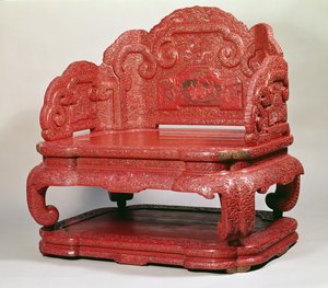 Trůn císaře Chien Lung (1736-95)