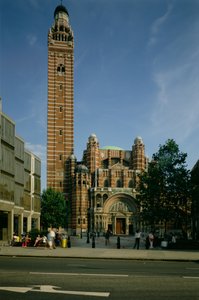 Westminsterská katedrála, Londýn od Unbekannt Unbekannt