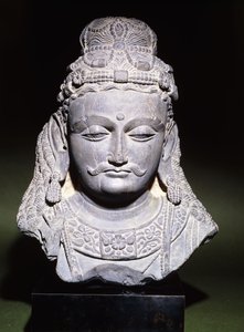 Velká hlava bódhisattvy se sklopeným výrazem, 2.–3 od Unbekannt